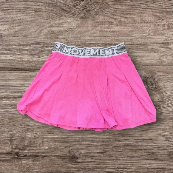 Free People Movement Duo Skort In Fuschia Flirt - Picture 6 of 9